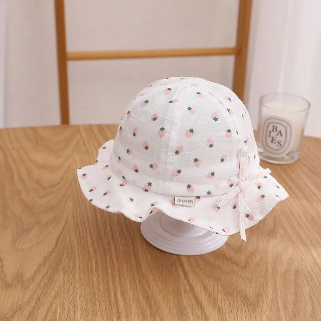 Bucket Hat for Kids - Animals and Fruits Designs