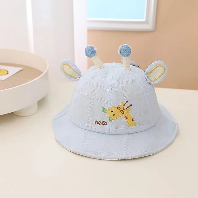 Bucket Hat for Kids - Animals and Fruits Designs