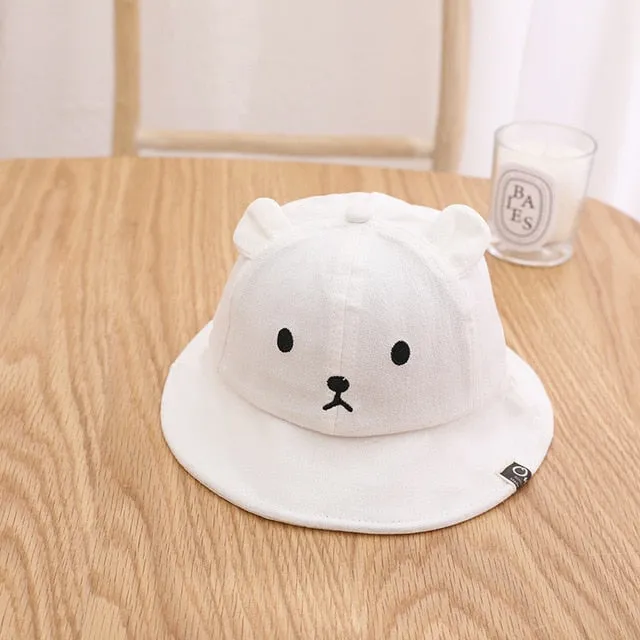 Bucket Hat for Kids - Animals and Fruits Designs