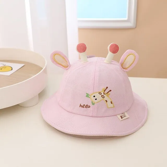 Bucket Hat for Kids - Animals and Fruits Designs