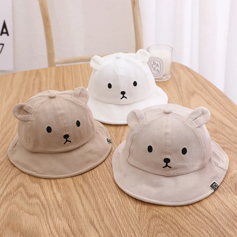 Bucket Hat for Kids - Animals and Fruits Designs