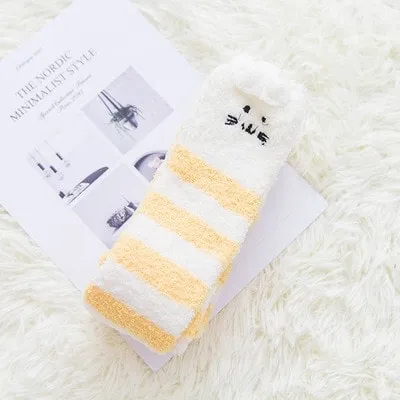 Cute Japanese Mori Girl Thigh High Socks