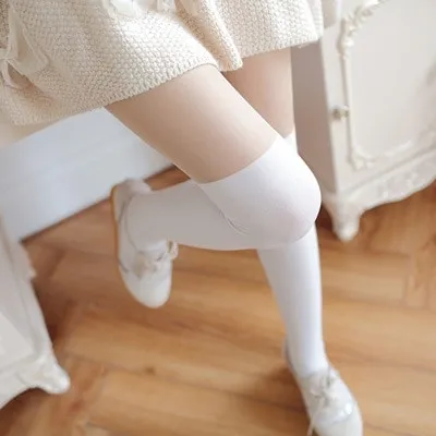 Cute Lolita Over Knee Socks