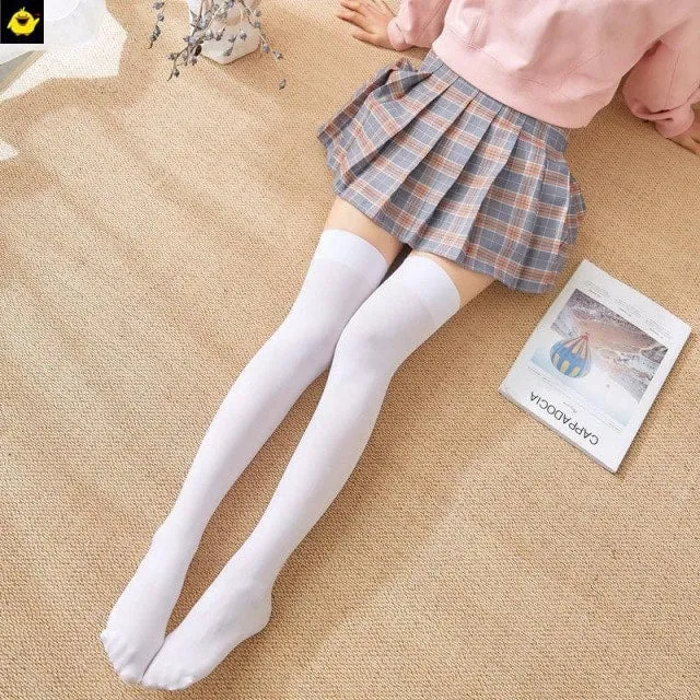 Cute Lolita Over Knee Socks