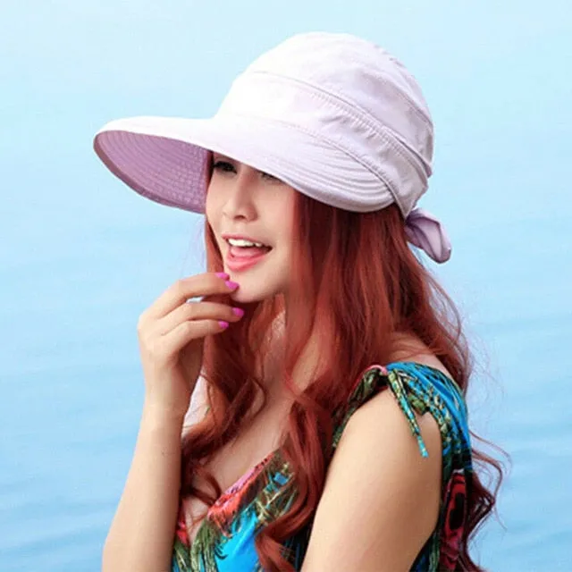Fashion Travel Solid Foldable Cap