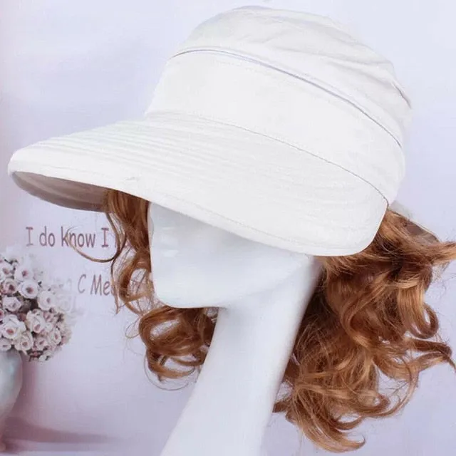 Fashion Travel Solid Foldable Cap