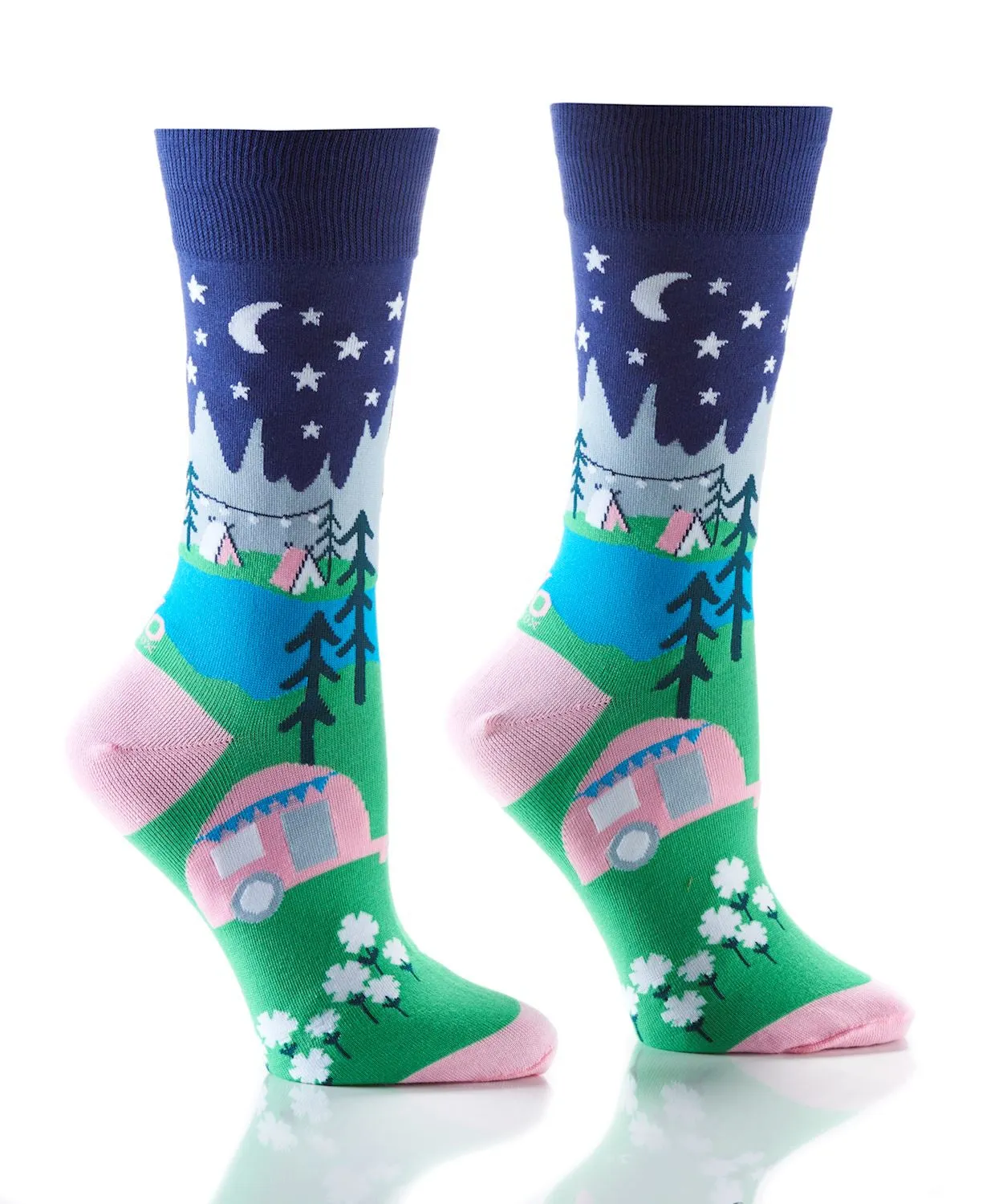 Glamping Women's Crew Socks