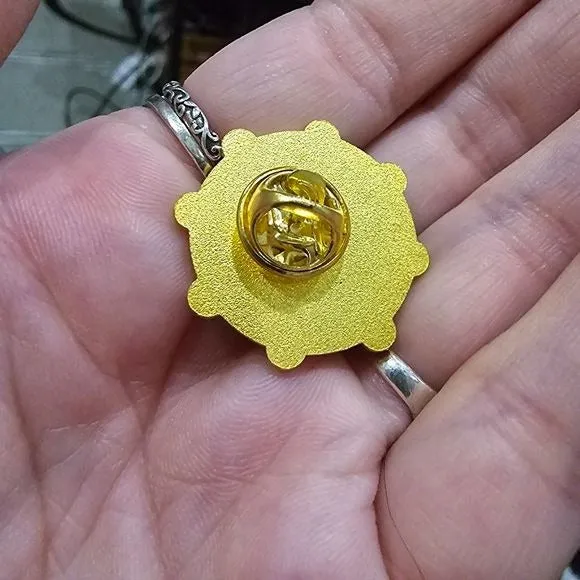Metal Enamel Lapel Pin | Moon Phases