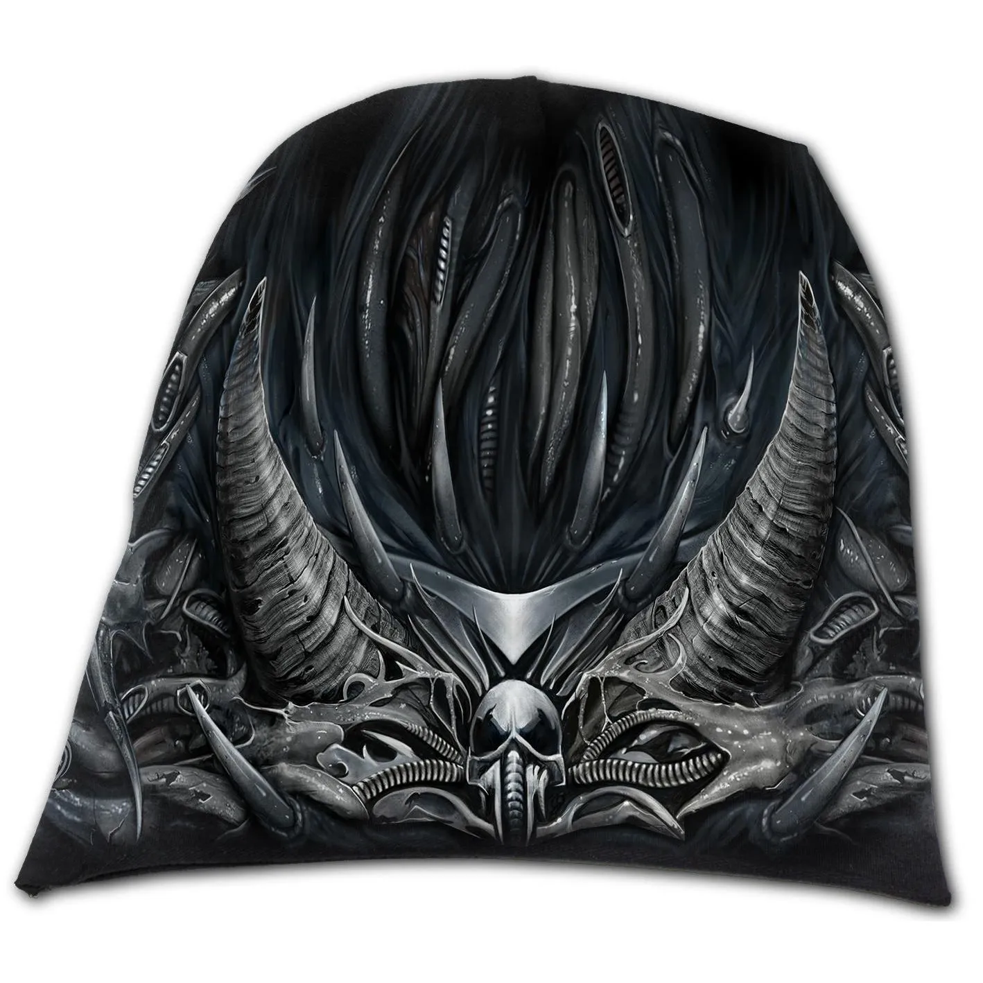 Skull Armour Mens Beanie Black