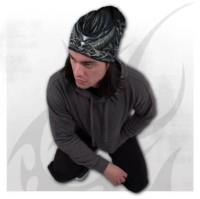 Skull Armour Mens Beanie Black