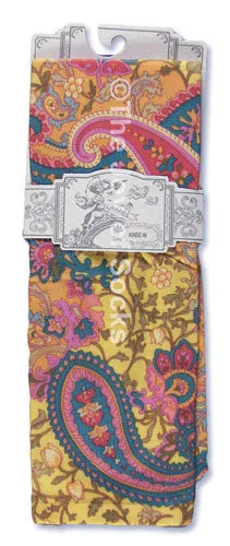 Summer Paisley Paisley Opaque Knee Highs (Women's)