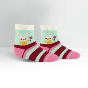 Toddler Honey Bunny Non-Skid Socks (Kids)