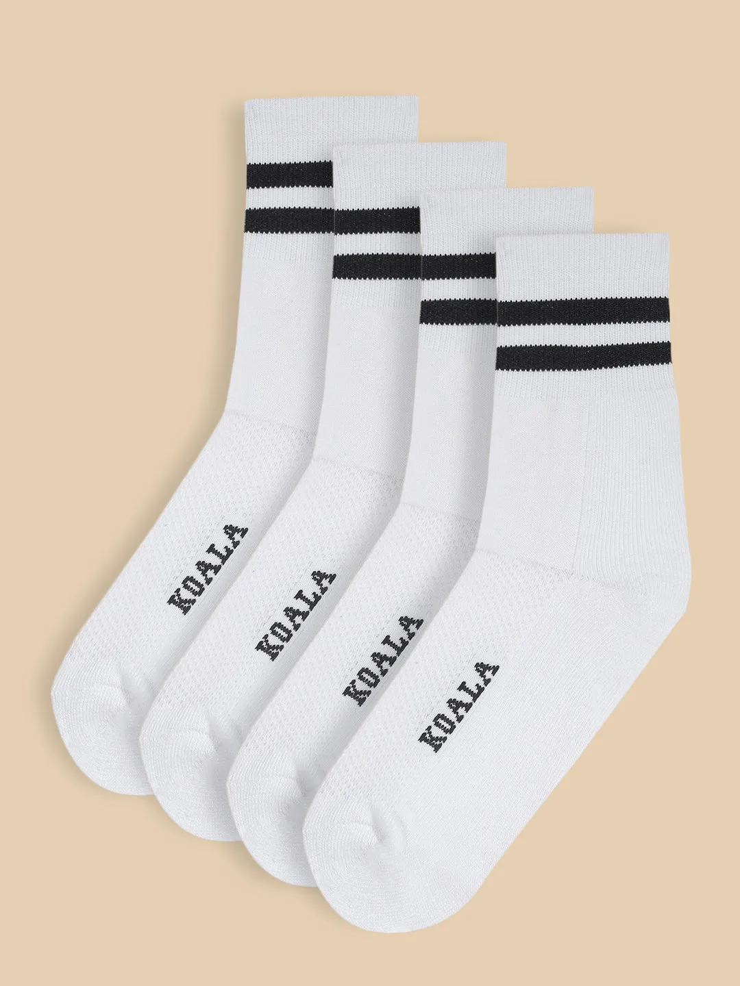 Unisex Pack of 2 Patterned Ankle-length Socks