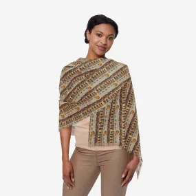 Winter Deer Dance Scarf